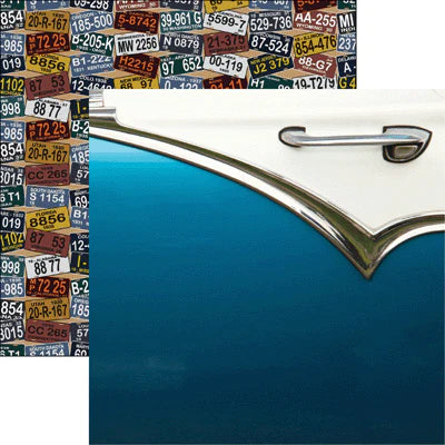 Designs By Reminisce - Fabulous Fifties 12x12 Paper