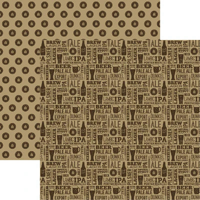Designs By Reminisce - Craft Beer 12x12 Paper