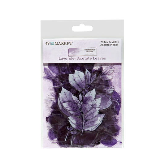 49 & Market-Color Swatch Lavender Acetate Leaves