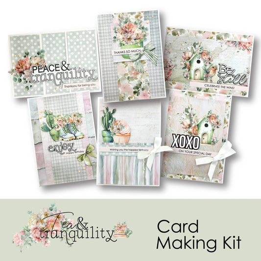 Uniquely Creative - Tea & Tranquility Card Making Kit