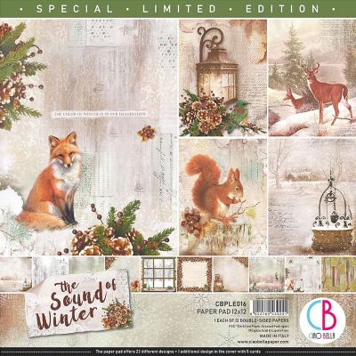 Ciao Bella- The Sound of Winter Paper Pad- Limited Edition