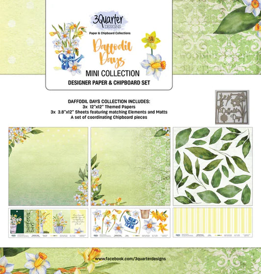 3 Quarter Design- Daffodil Days Mini Collection