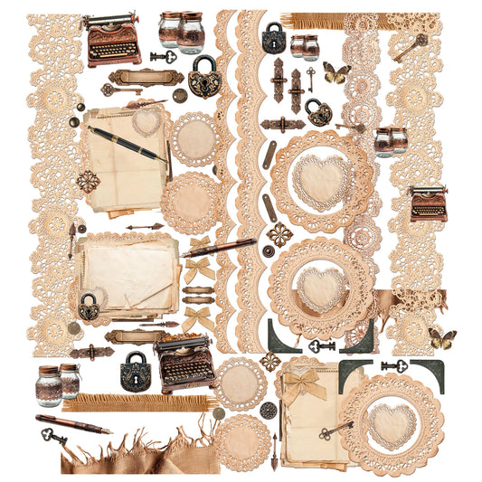 49 & Market - Nostalgic Memories Laser Cut Ephemera