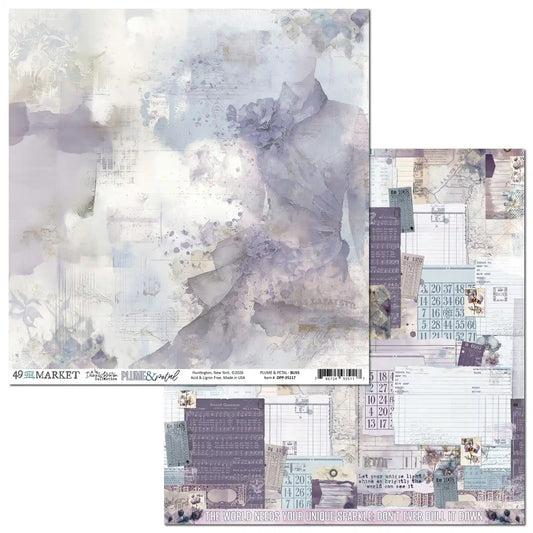 49 & Market - Plume and Petal - Bliss 12x12