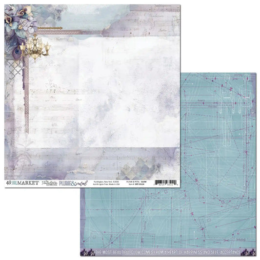 49 & Market - Plume and Petal - Glow 12x12