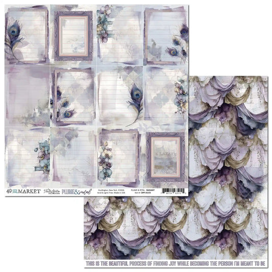 49 & Market - Plume and Petal - Radiant 12x12