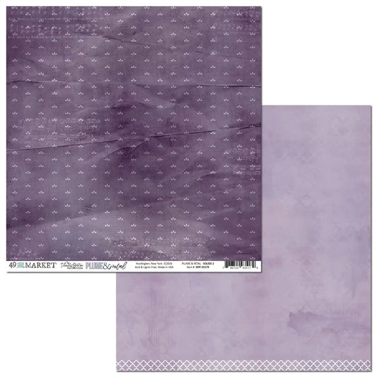 49 & Market - Plume and Petal - Solids #2 12x12