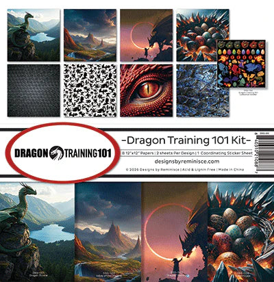Designs By Reminisce - Dragon Training 101 Collection Kit