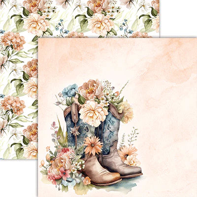 Designs By Reminisce - Rodeo Queen 12x12 Paper