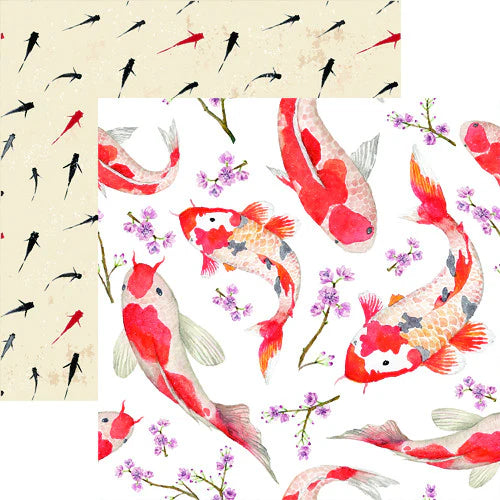 Designs By Reminisce - Koi Pond 12x12 Paper
