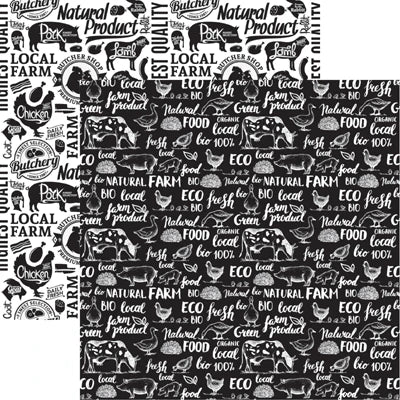 Designs By Reminisce - Farm Fresh 12x12 Paper