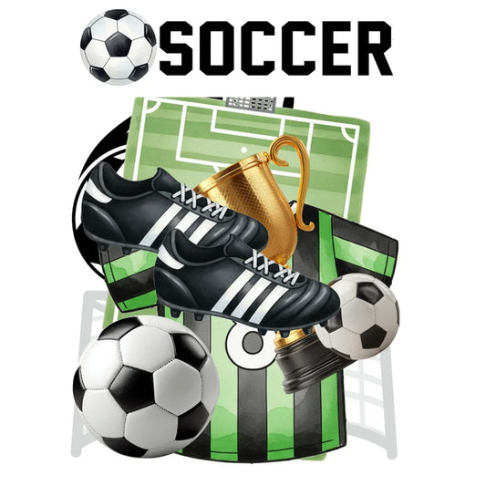 SSC - Go Big Sports - Soccer Laser-Cut Embellishments