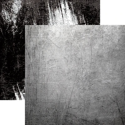 Designs By Reminisce - Grunge Metal 12x12 Paper