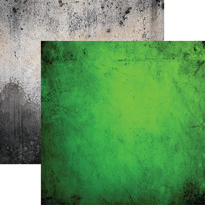 Designs By Reminisce - Green Grunge 12x12 Paper