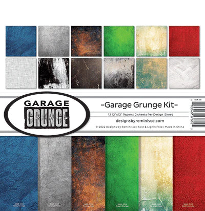 Designs By Reminisce - Garage Grunge Collection Kit