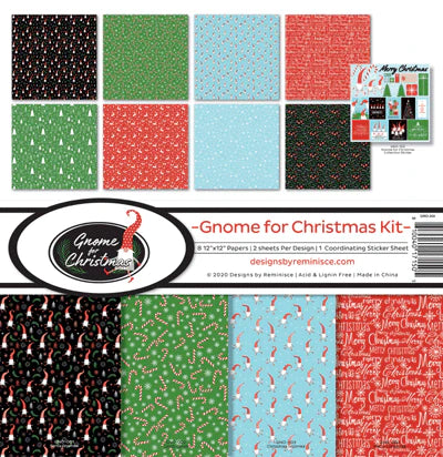 Designs By Reminisce - Gnome For Christmas Kit