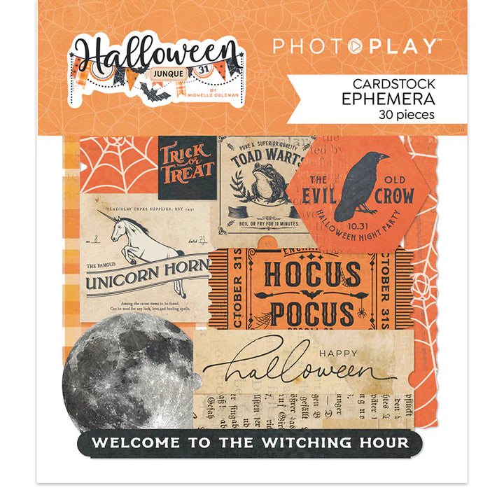 Photoplay - Halloween Junque Ephemera Pack
