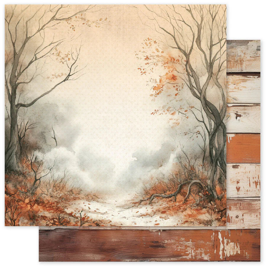 Paper Rose Studio - Halloween Hollow Basics Paper D