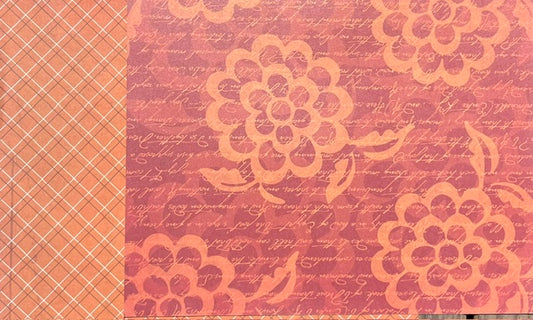 Vintage Market - Scenic Route Paper Co - Harvest Garden Terrace 12x12 Paper