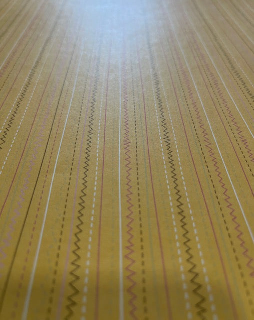 Vintage Market - Pebbles Inc. - Girls Only Stripes 12x12 Paper