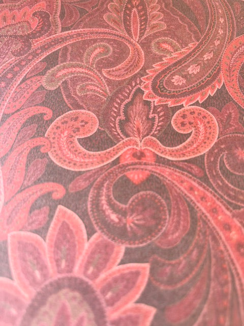 Vintage Market - K & Company - Paisley Printed Flat 12x12 Paper