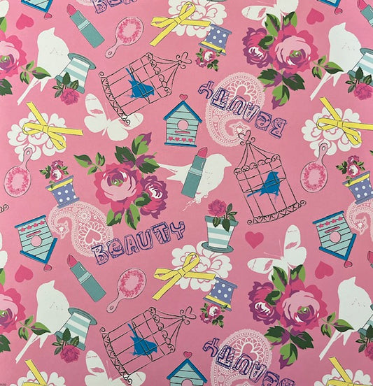 Vintage Market - Sandylion - Beauty Blooms 12x12 Paper