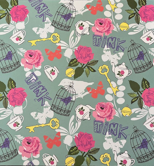 Vintage Market - Sandylion - Tink's Secret Garden 12x12 Paper