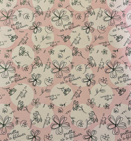 Vintage Market - Sandylion - Pretty as a Flower 12x12 Paper