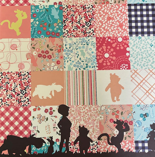 Vintage Market - Sandylion - Storybook Friends Patchwork 12x12 Paper
