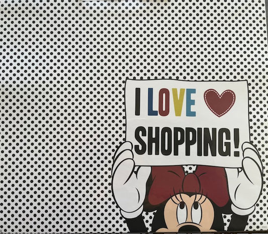 Vintage Market - Sandylion - Minnie Loves Shopping 12x12 Paper
