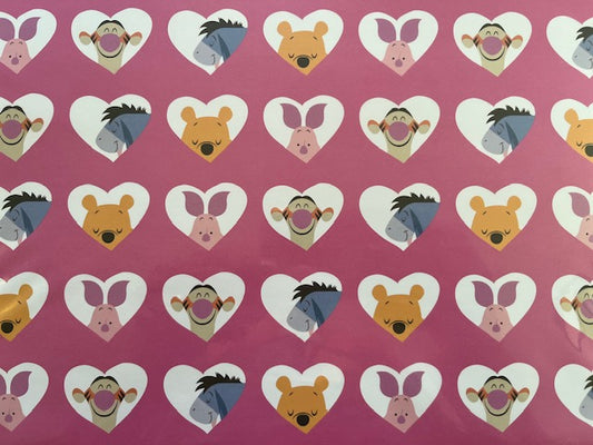 Vintage Market - Sandylion - Pooh's Heartfelt Friends 12x12 Paper