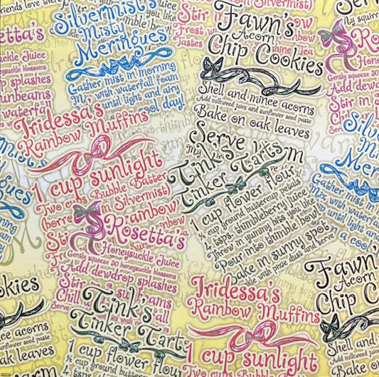 Vintage Market - Sandylion - Pixie Recipe Collection 12x12 Paper