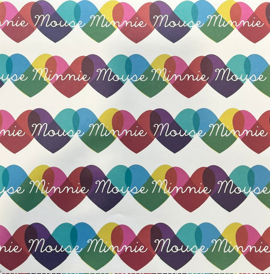 Vintage Market - Sandylion - Minnie Hearts Forever 12x12 Paper