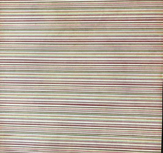 Vintage Market - Vintage Candy Stripes 12x12 Single-Sided Paper