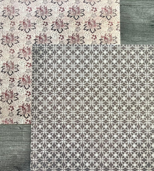 Vintage Market - idea-ology - Victorian Velvet 12x12 Double-Sided Paper
