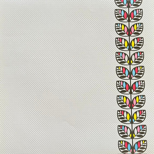 Vintage Market - Paddywack - Scandinavian Bloom Border 12x12 Single-Sided Paper