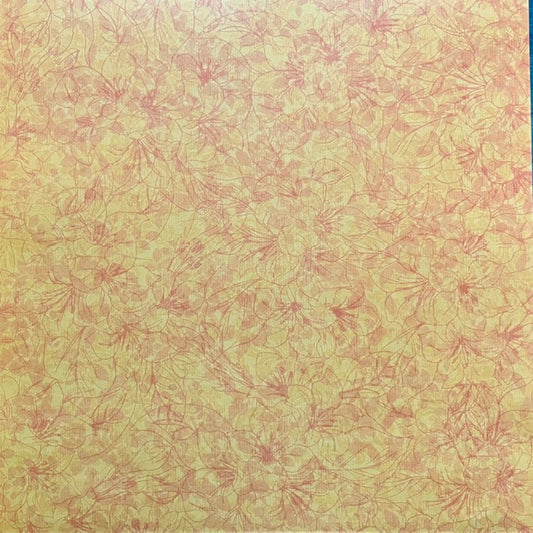 Vintage Market - Blushing Wildflowers 12x12 Single-Sided Paper