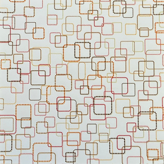 Vintage Market - Glitter Mod Squares 12x12 Single-Sided Paper