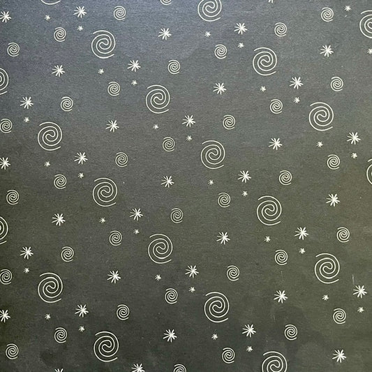 Vintage Market - Midnight Twinkle Stars 12x12 Single-Sided Paper