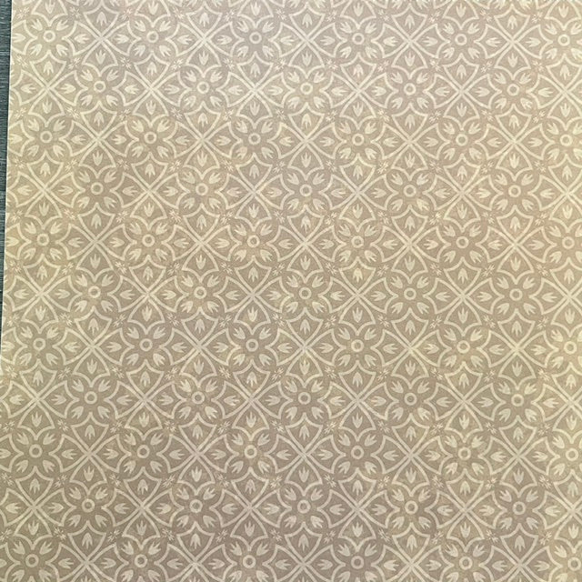 Vintage Market - Heirloom Tile Garden 12x12 Single-Sided Paper