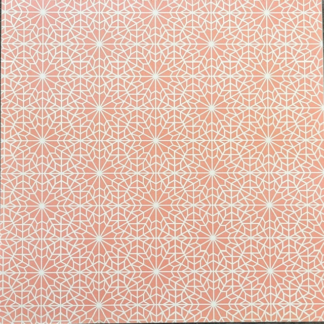 Vintage Market - Blush Crystal Lattice 12x12 Single-Sided Paper