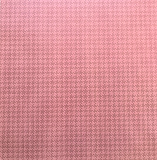 Vintage Market - Pink Picnic Chic 12x12 Single-Sided Paper
