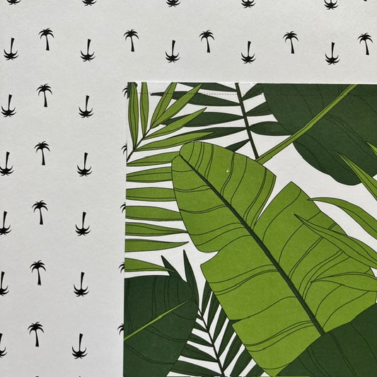 Vintage Market - COLORBOK - Island Canopy Retreat 12x12 Double-Sided Paper