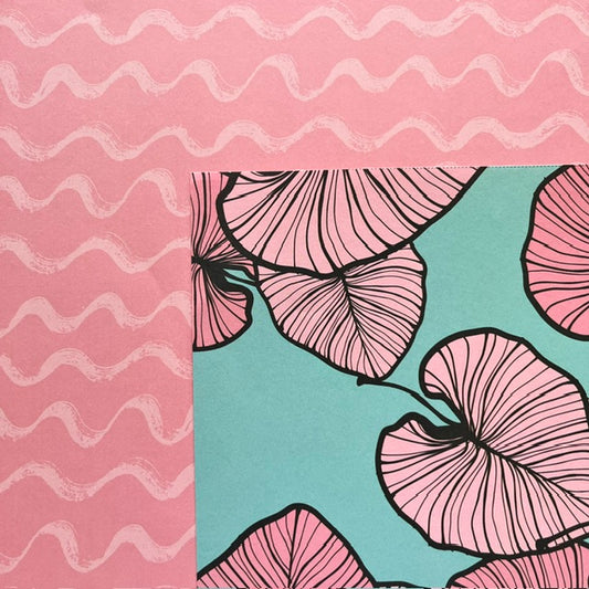 Vintage Market - COLORBOK - Pink Tides & Tropical Blooms