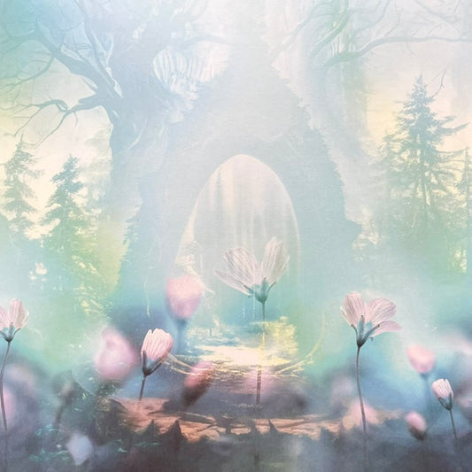 Vintage Market - Recollections - Whispering Fairy Gateway 12x12 Single-Sided Paper