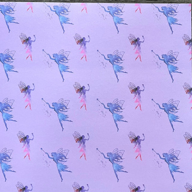 Vintage Market - Recollections - Twilight Fairy Waltz 12x12 Single-Sided Paper