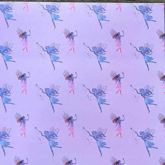 Vintage Market - Recollections - Twilight Fairy Waltz 12x12 Single-Sided Paper