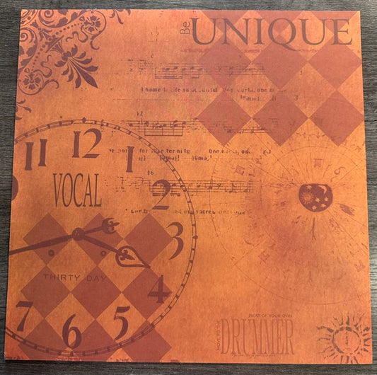 Vintage Market - Scenic Route Paper Co - Be Unique 12x12 Paper