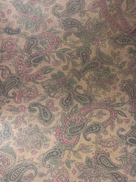 Vintage Market - The Robin's Nest - Men's Paisley 12x12 Paper
