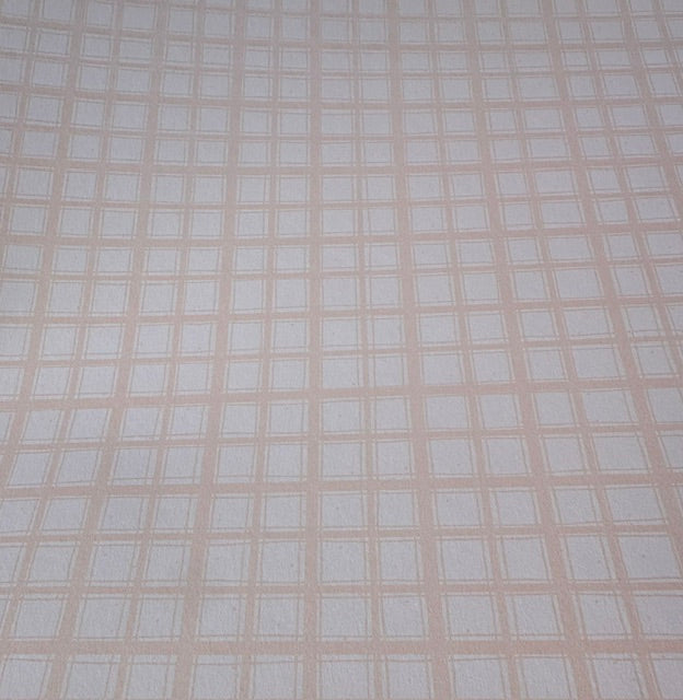 Vintage Market - Blushing Windowpane 12x12 Paper